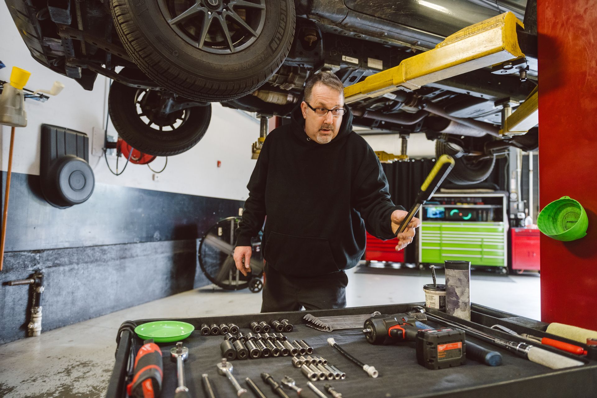 undercarriage work
