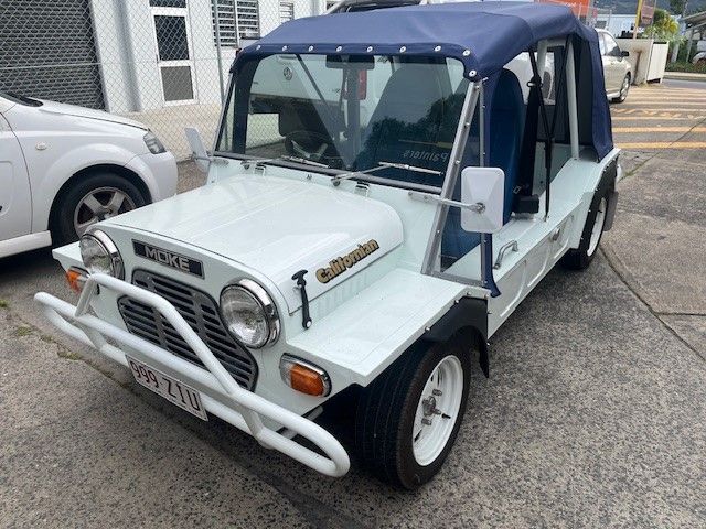 A White Land Rover Defender Is Parked — ABS Repairs in Manunda, QLD