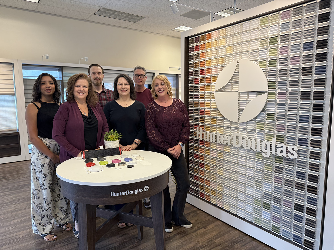 Meet our team at Blinded by Delight Window Coverings & Design