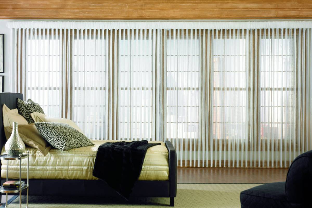Vertical Blinds by Hunter Douglas, Graber®, Norman®, and Lafayette at