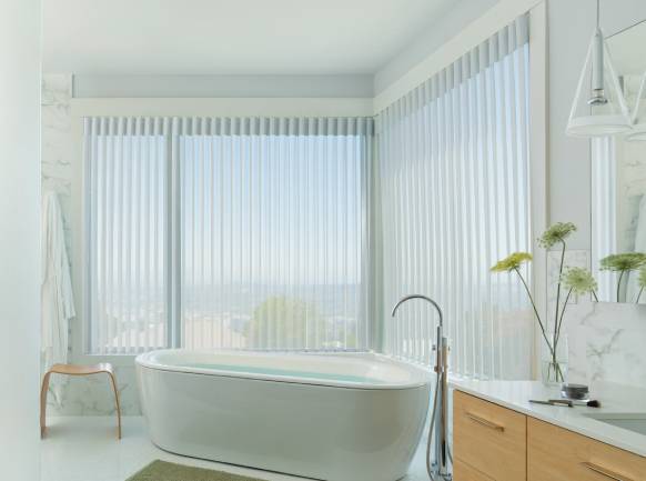 Luminette® Window Shades near San Antonio, Texas (TX) and other window treatments from Hunter Douglas and Graber®.