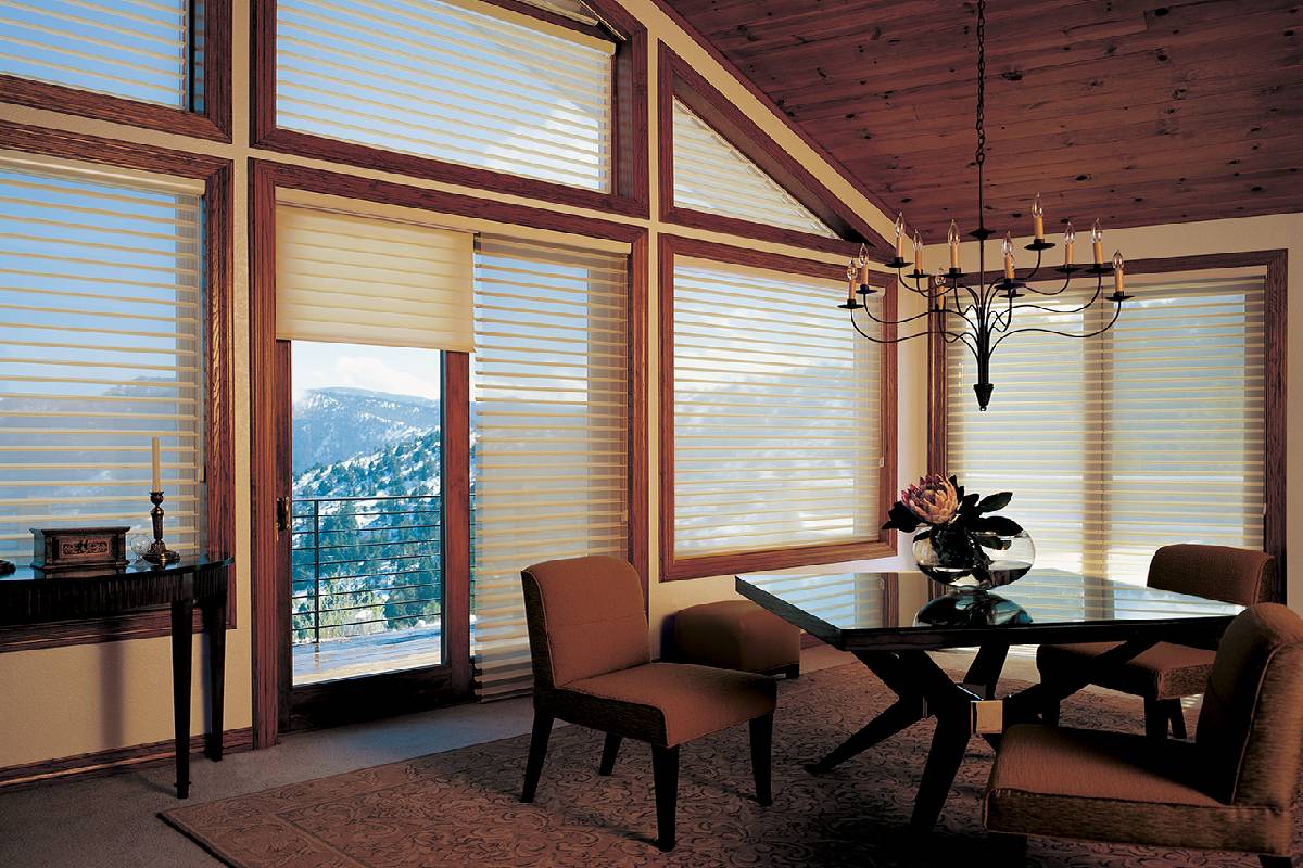 Hunter Douglas Silhouette® Window Shadings, Soft shadings, sheer shadings near Boerne and San Antonio, Texas (TX)