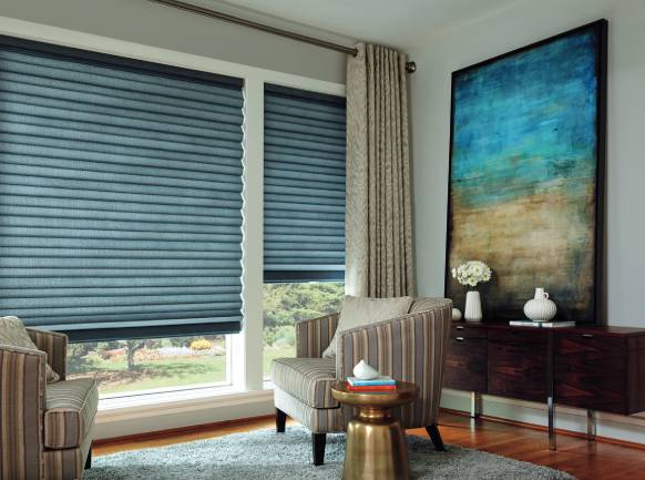 Solera® Romans Shades near San Antonio, Texas (TX) and other window treatments from Hunter Douglas and Graber®.