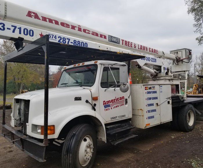 Bucket Truck — Niles, MI — American Tree Care