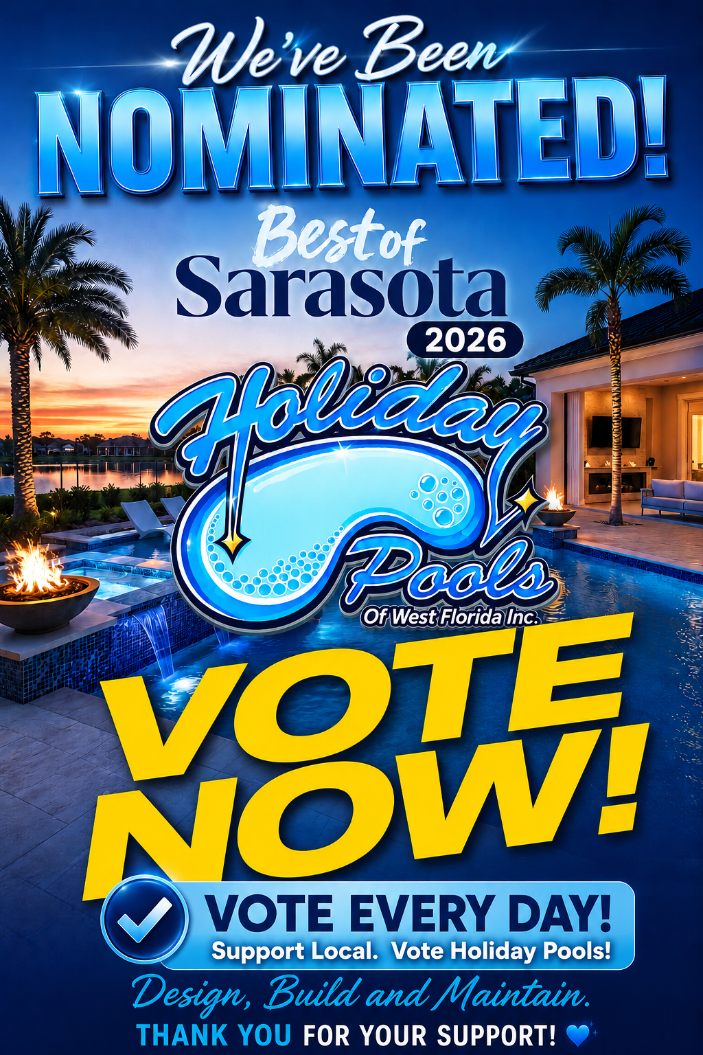 Vote for Us Today!