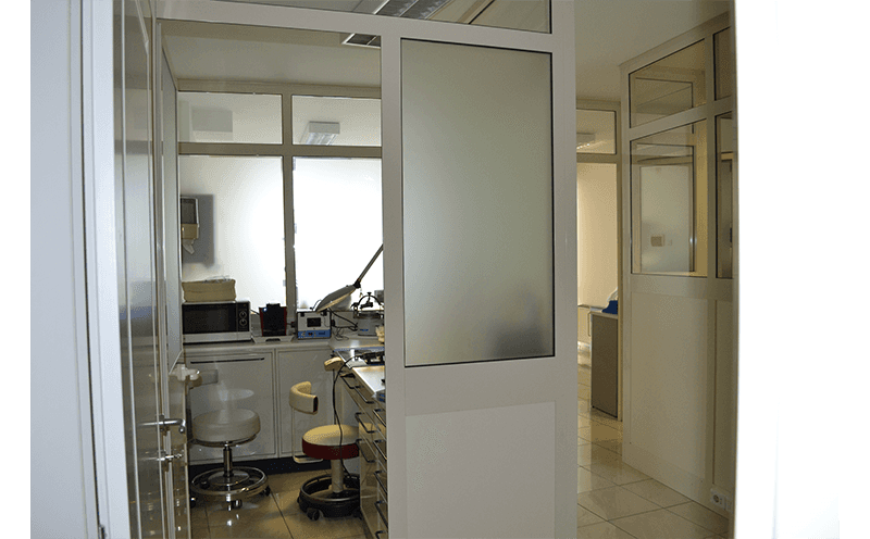 sala per visite odontoiatriche