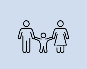 Icona del diritto di famiglia