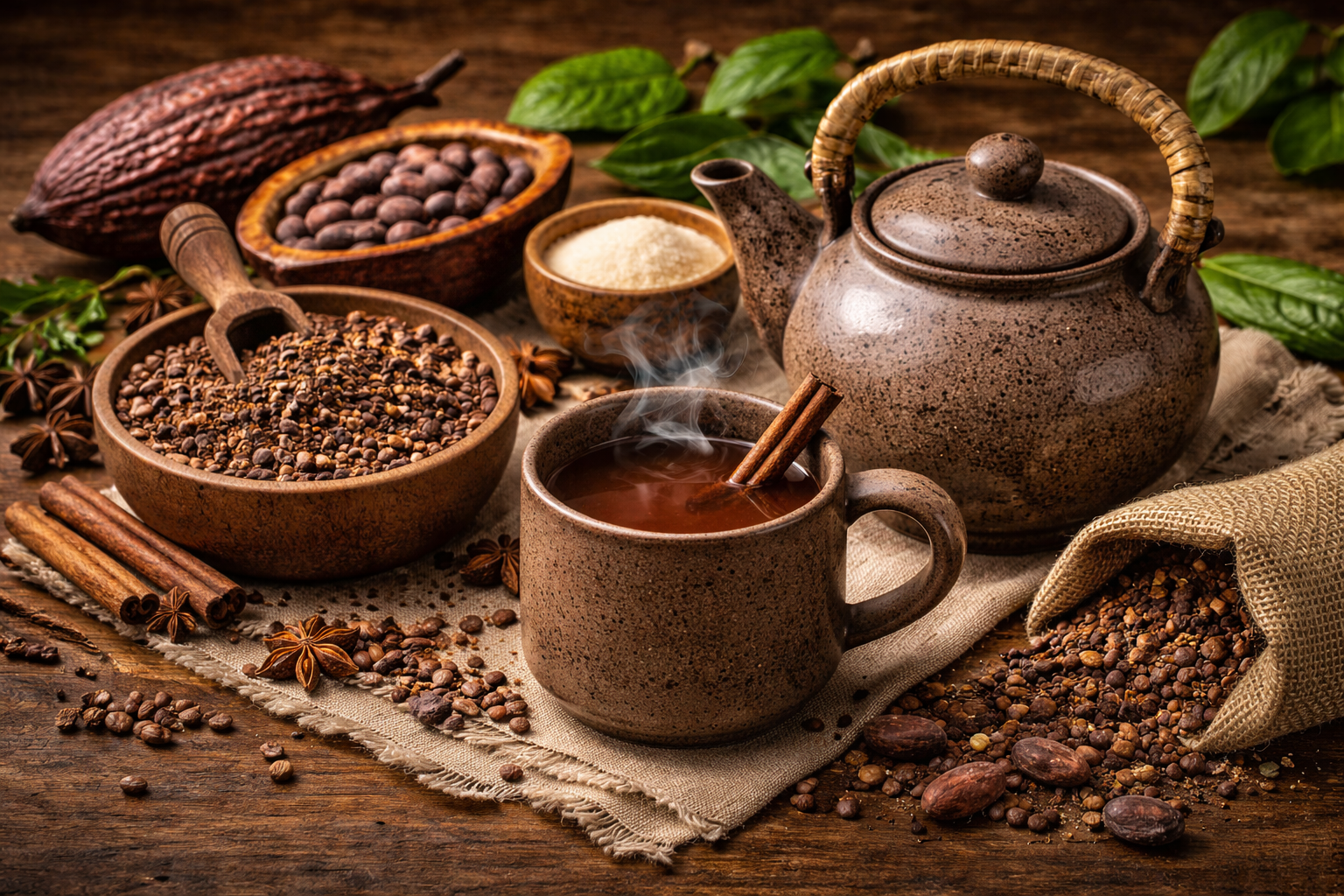 Cocoa Tea Aore Island Vanuatu