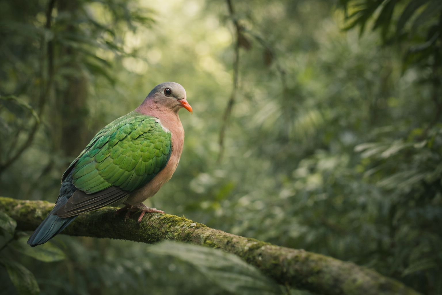 Man and woman with a coconut frond weaving 