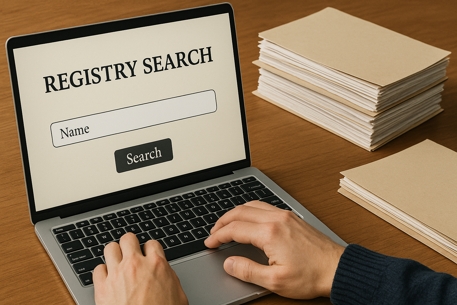 Investigator checking Vanuatu business registry – verifying supporting immigration documents.”