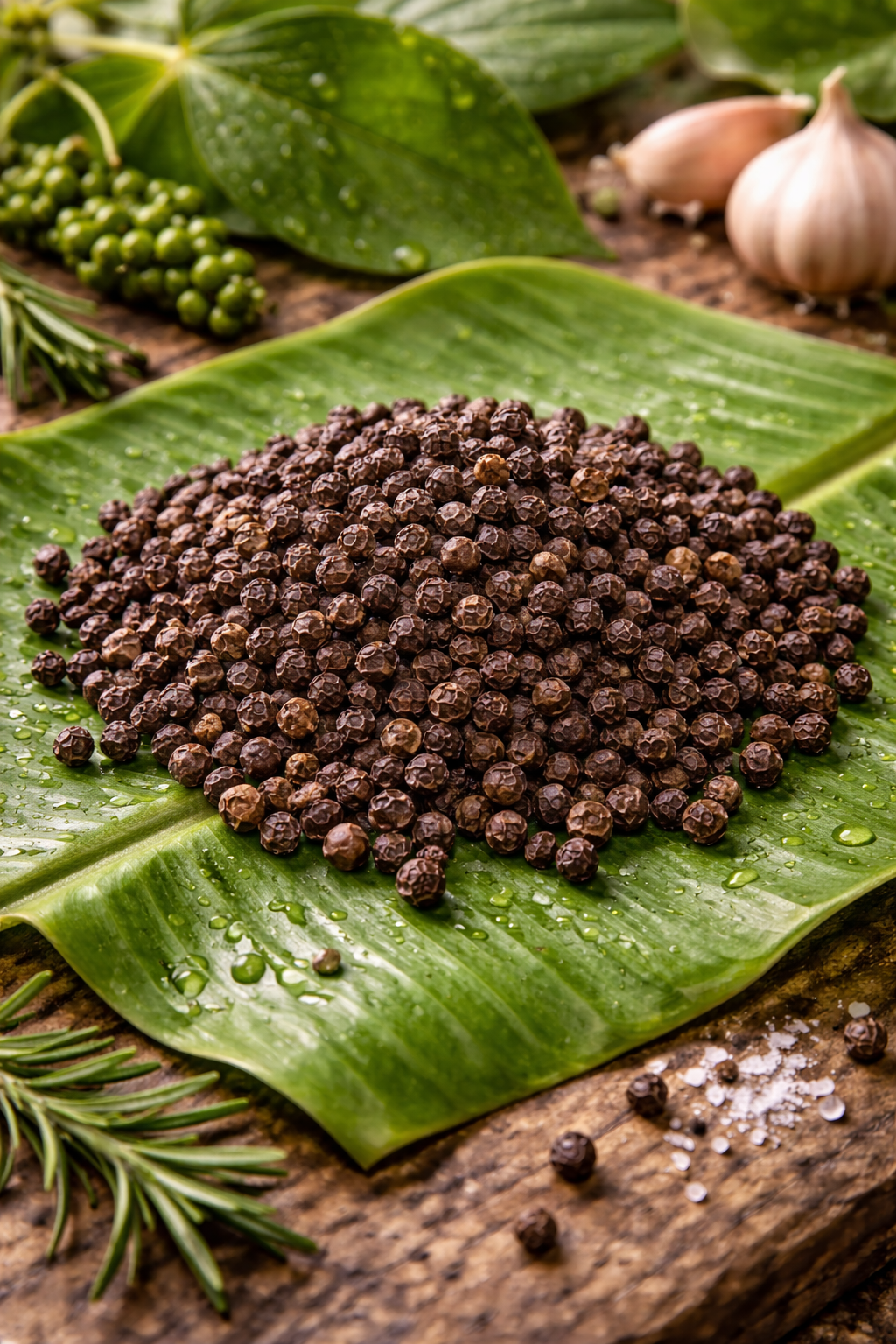 Whole Black Peppercorns – 100g