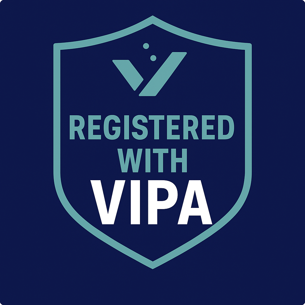 Blue shield logo with