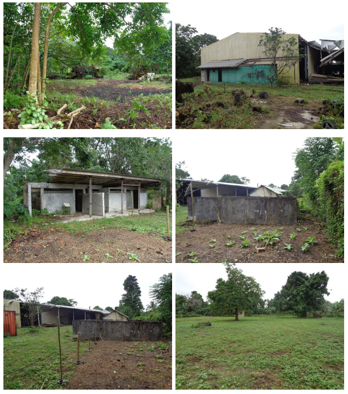 Survey boundary of 1 acre of land on Aore Island Vanuatu