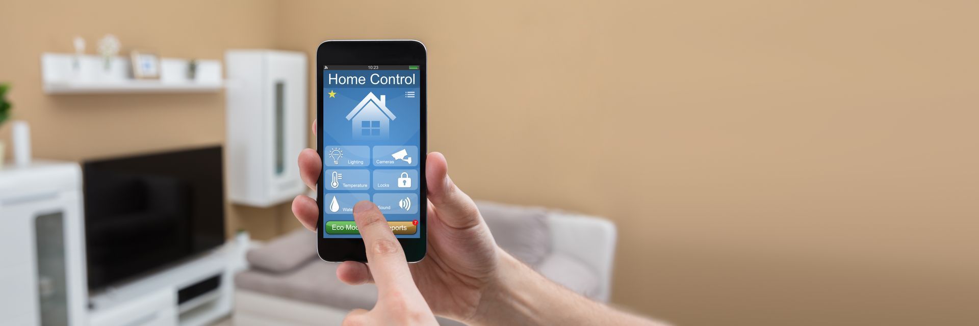 applicazione domotica telefono per la sicurezza
