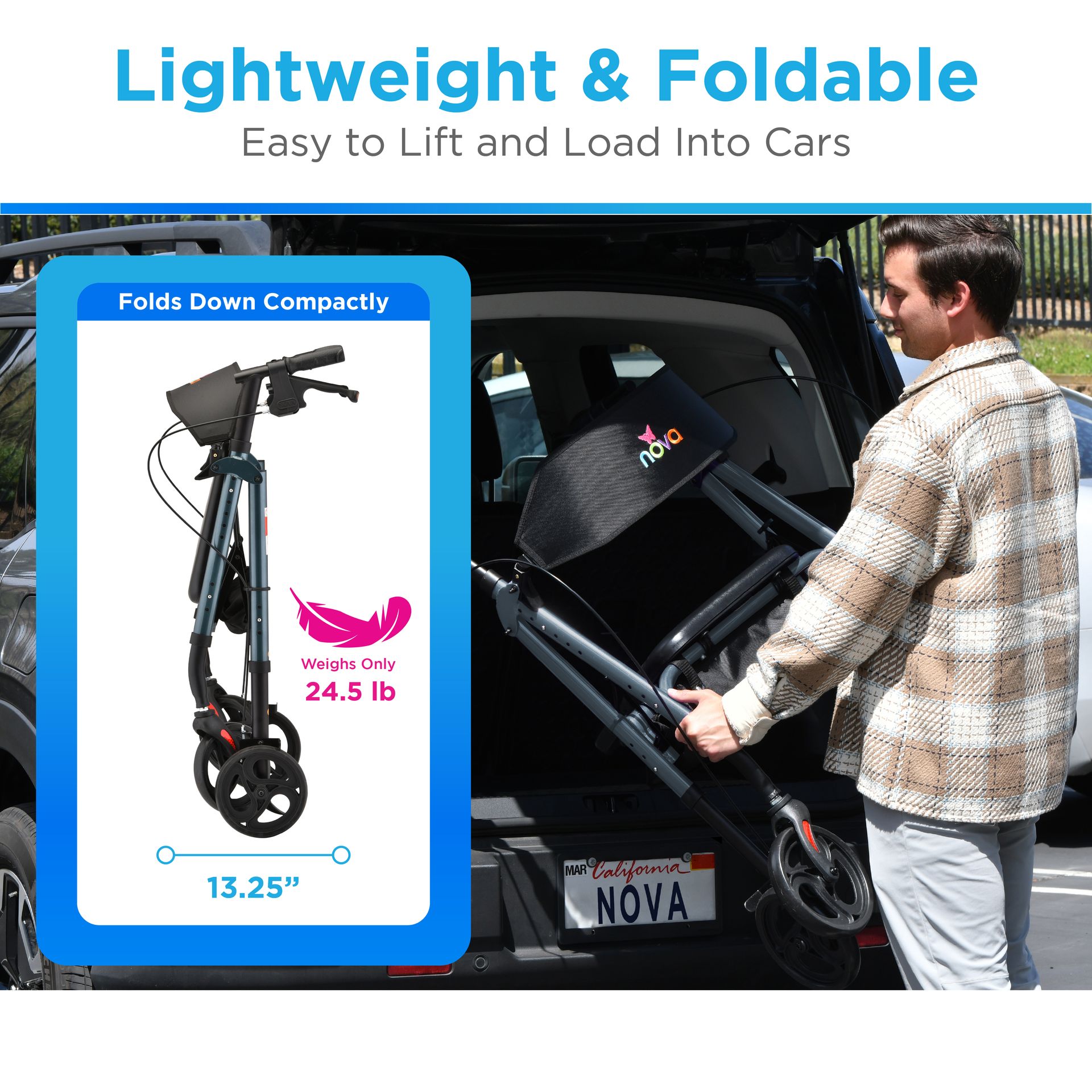 Nova STAR HD WB ROLLATOR