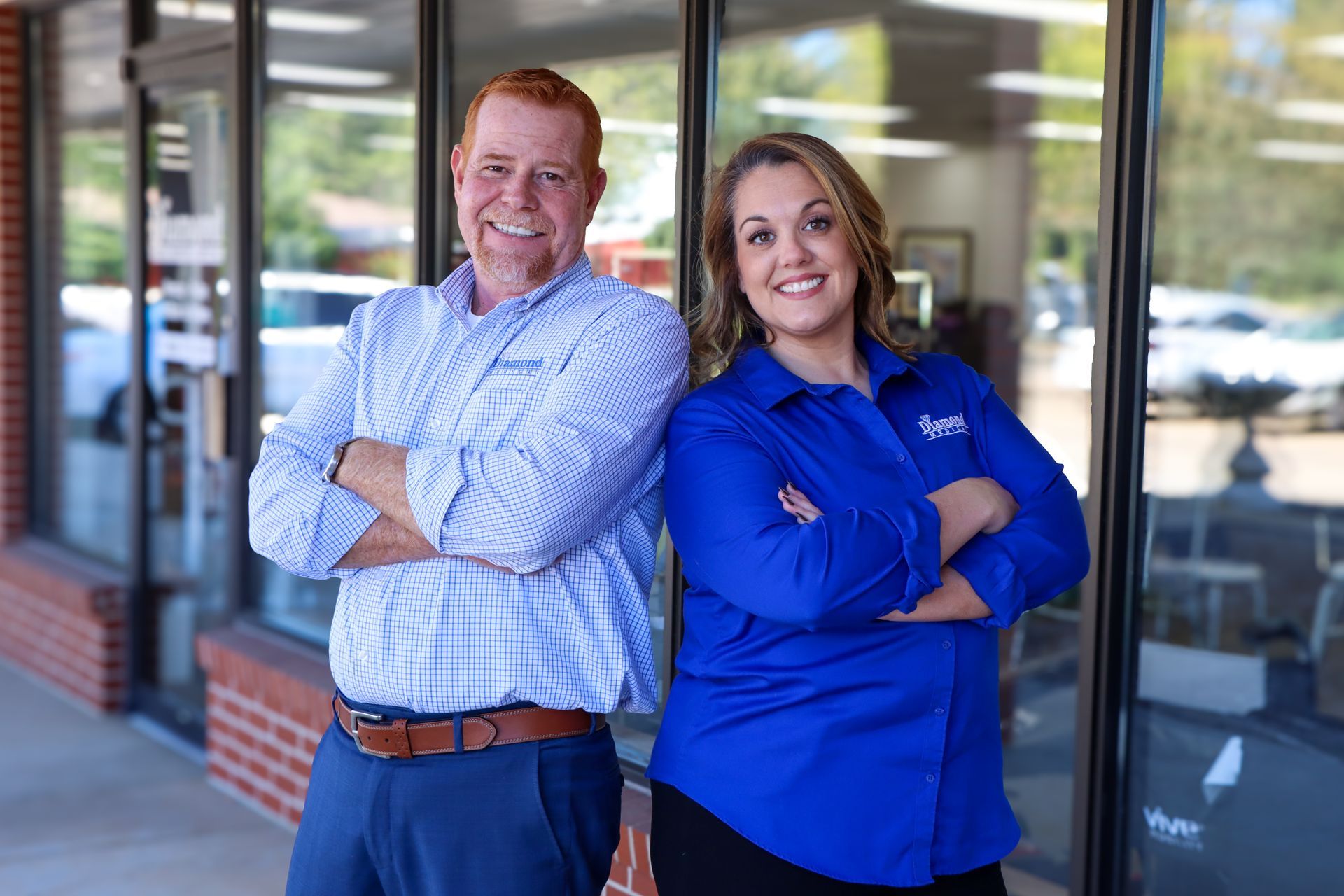 Ted and Heather from Diamond Medical.