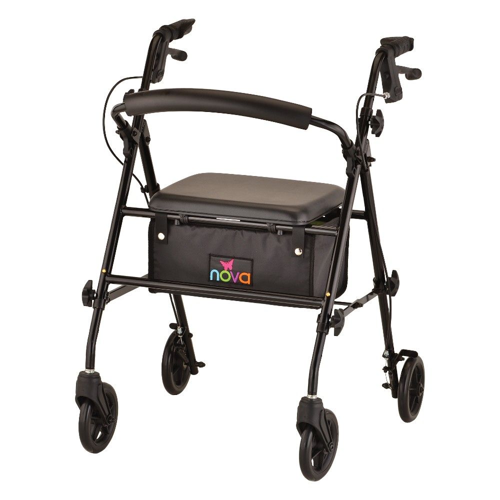 Nova Journey Rolling Walker Steel Frame