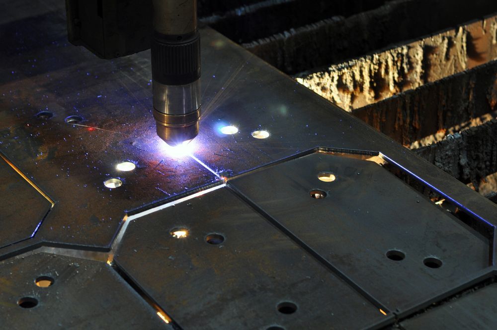 plasma cutting
