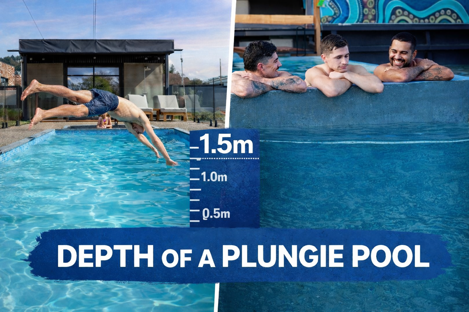 What Is the Depth of a Plunge Pool?