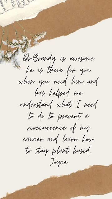 A piece of paper that says dr. brandy is awesome