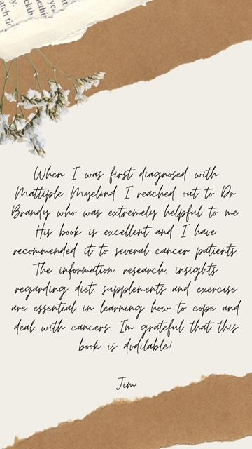 A piece of paper that says when i was first diagnosed with multiple myeloid