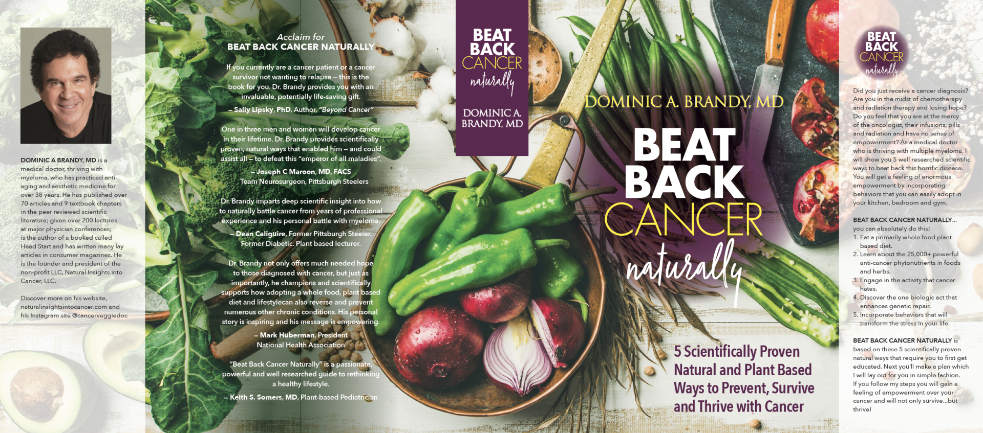 Beat Back Cancer jacket cover