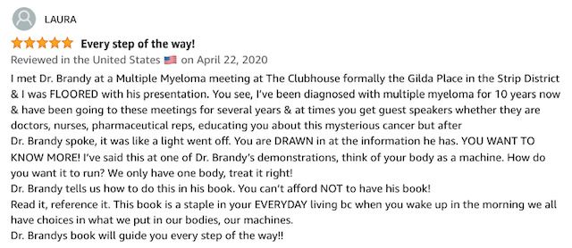 A review of a book written by dr. brandy