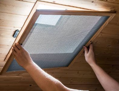 Malla mosquitera, Tela mosquitera