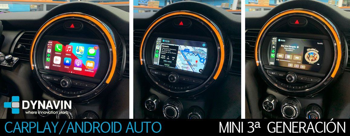 Interface Carplay - Android auto Mini