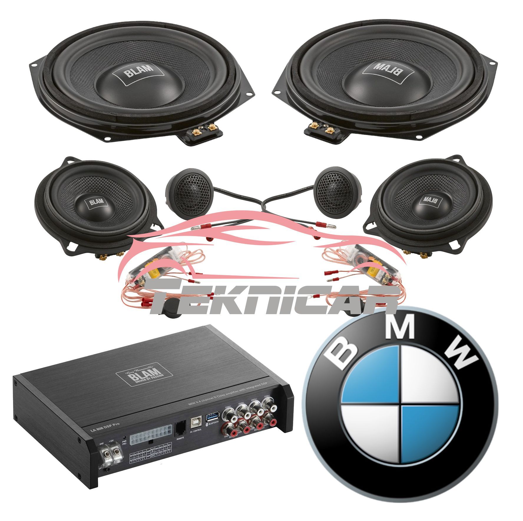 Conjunto sonido BMW Blam Audio