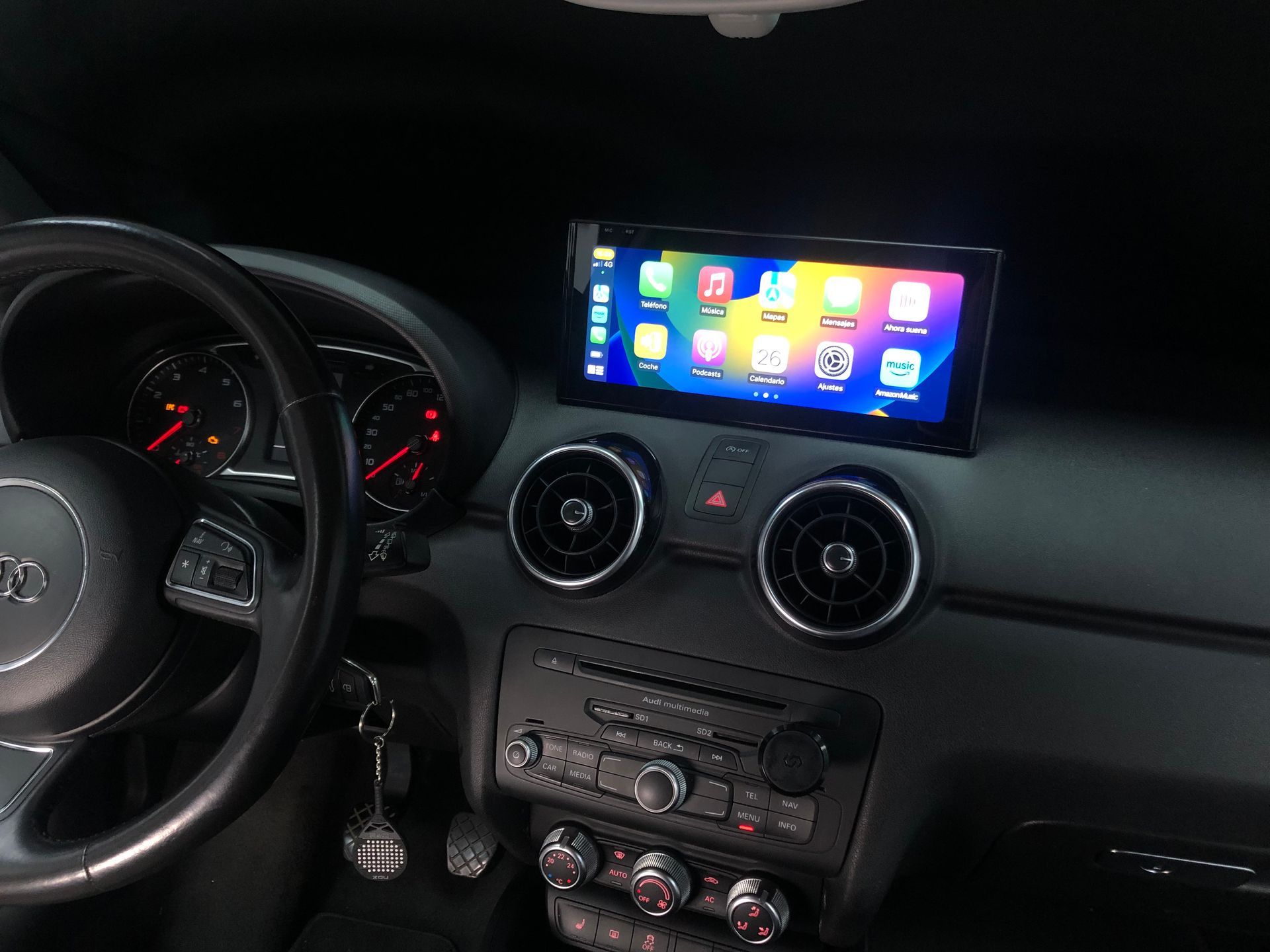 Pantalla android 10,25 audi A1 8X