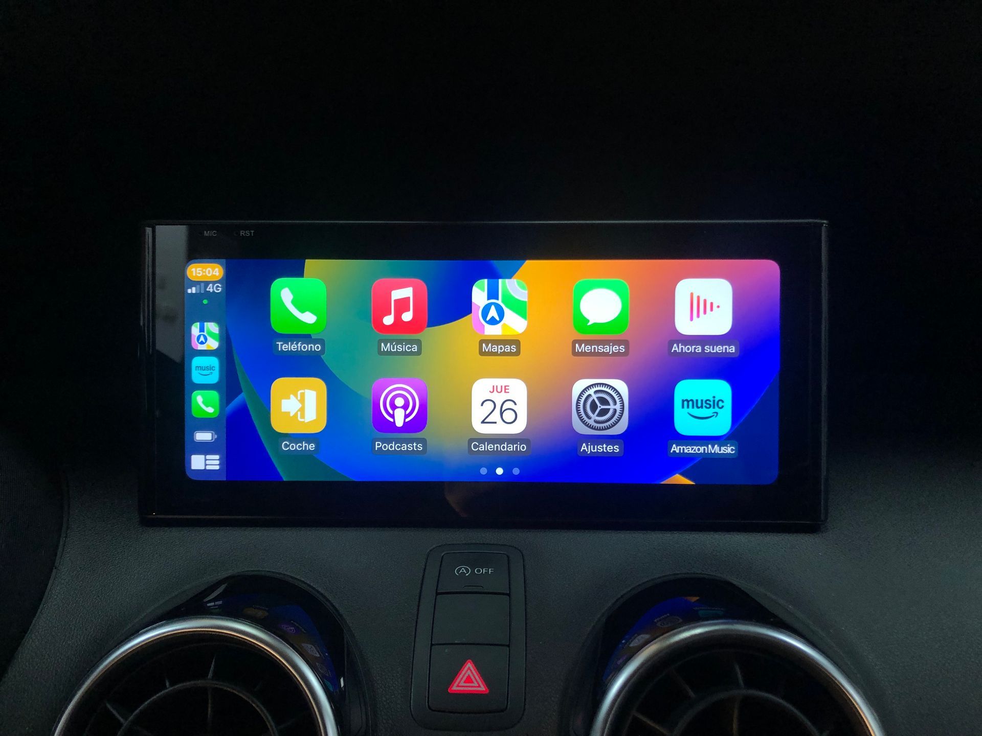 Pantalla android 10,25 audi A1 8X