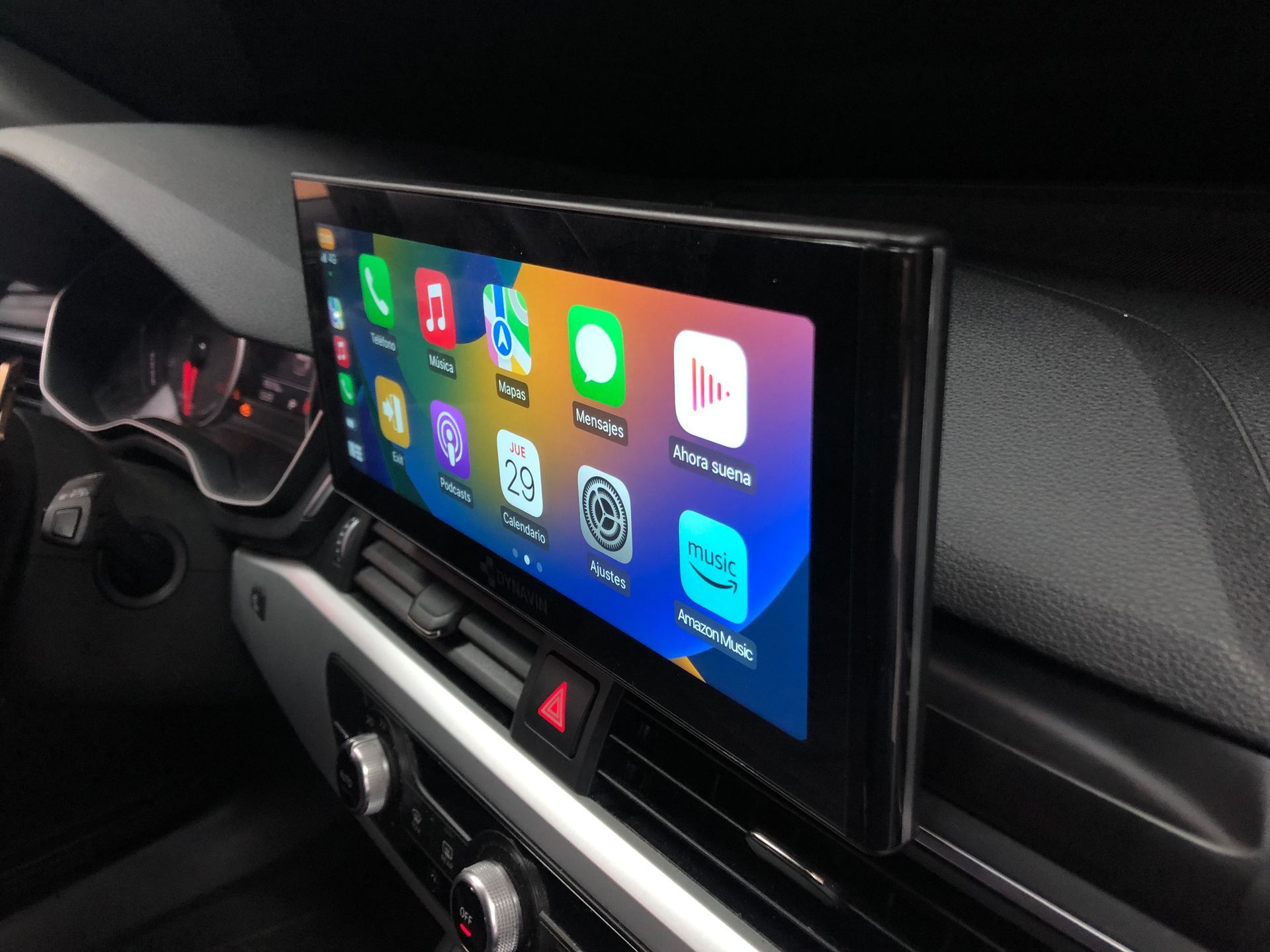Pantalla android 10,25 audi A4 B9