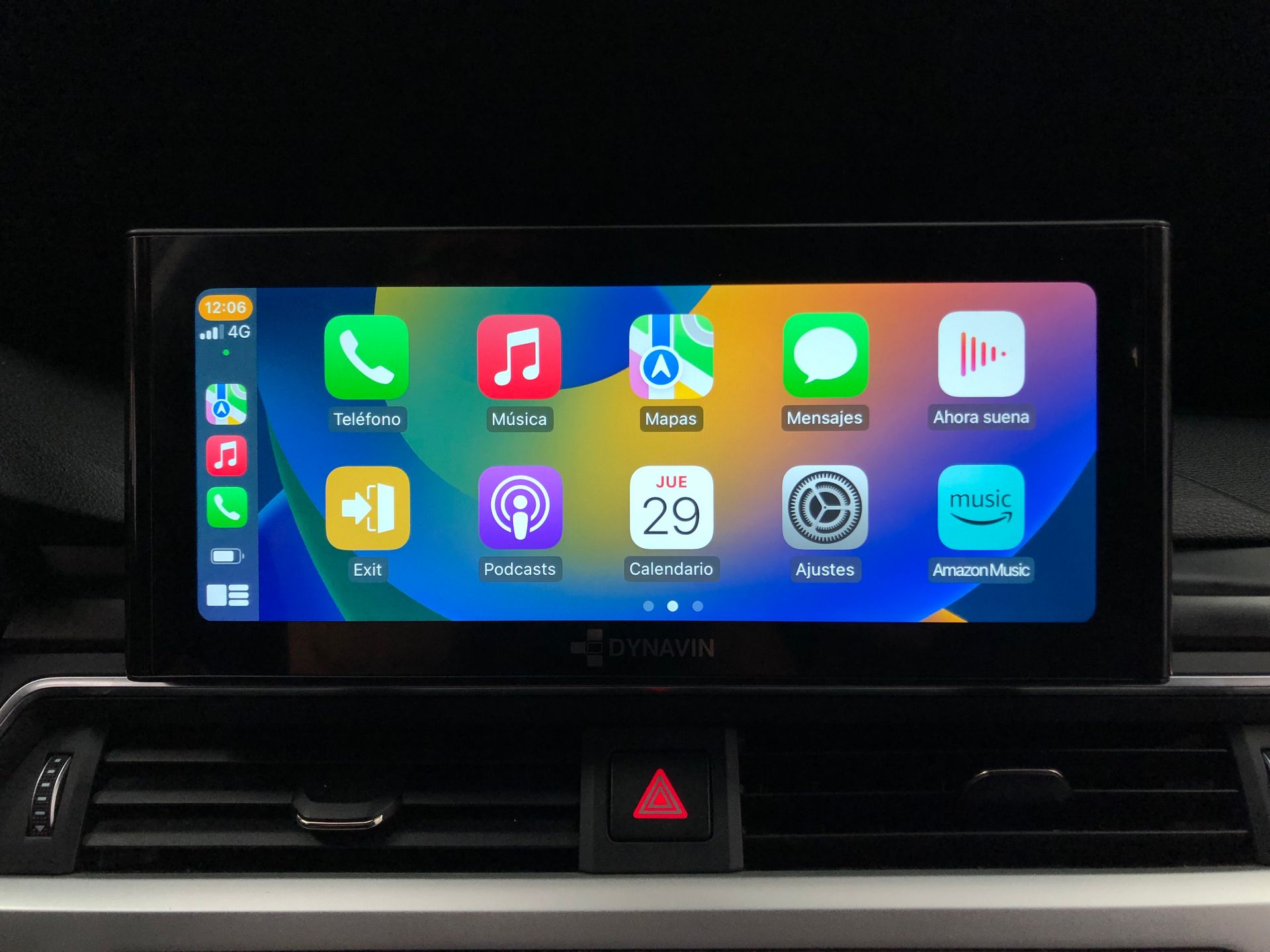 Pantalla android 10,25 audi A4 B9