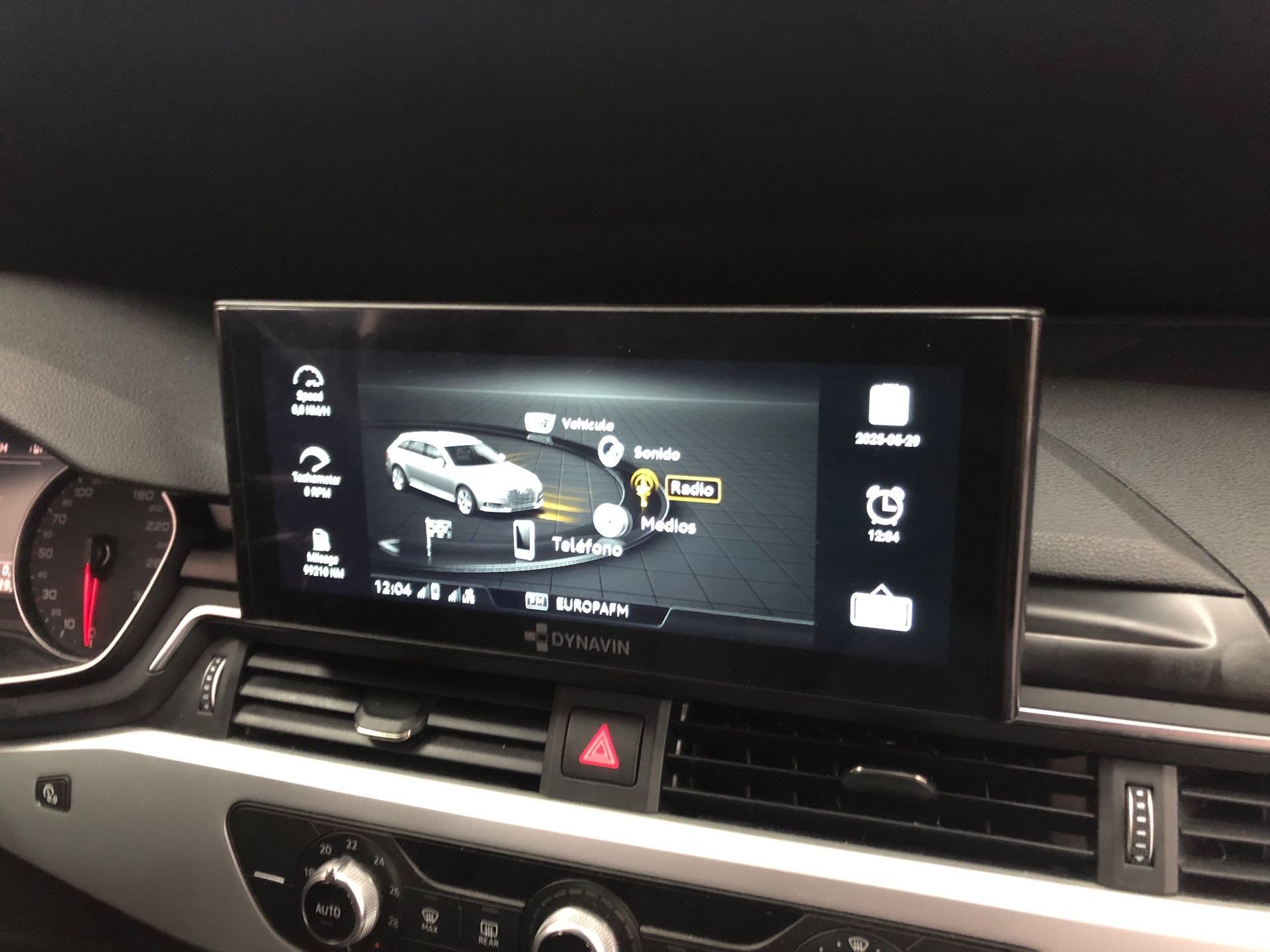 Pantalla android 10,25 audi A4 B9