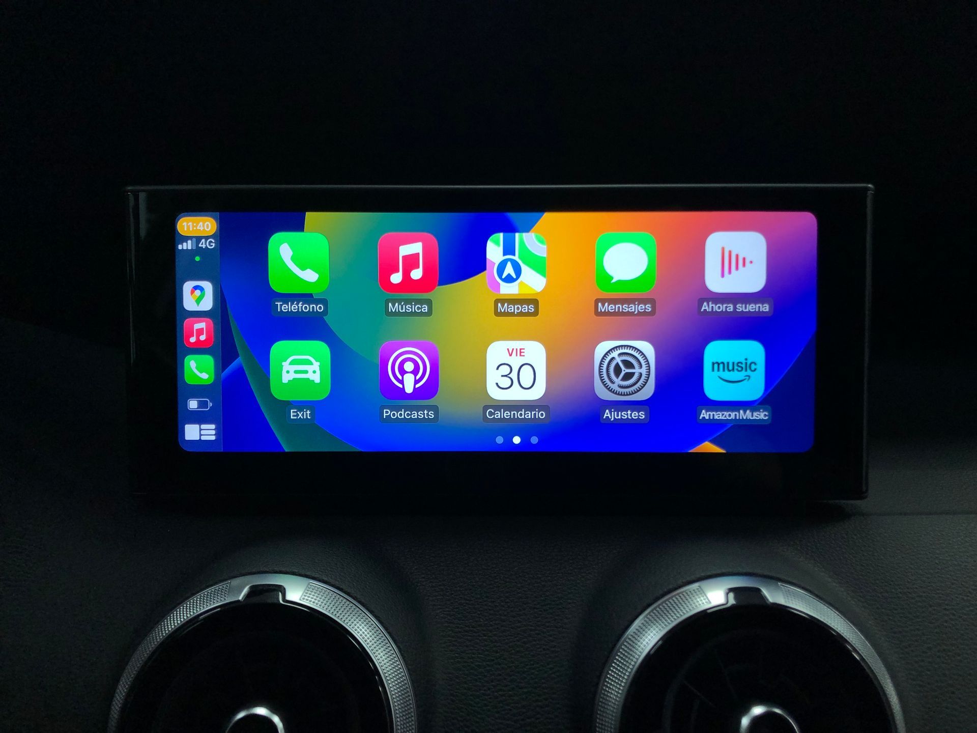 Pantalla android 10,25 audi Q2