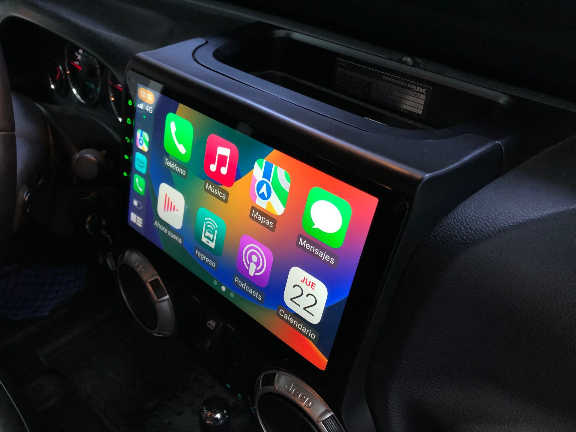 Pantalla android Dynavin Jeep Wrangler JK