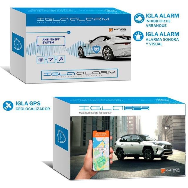 Pack Igla Alarm + Igla GPS con instalación