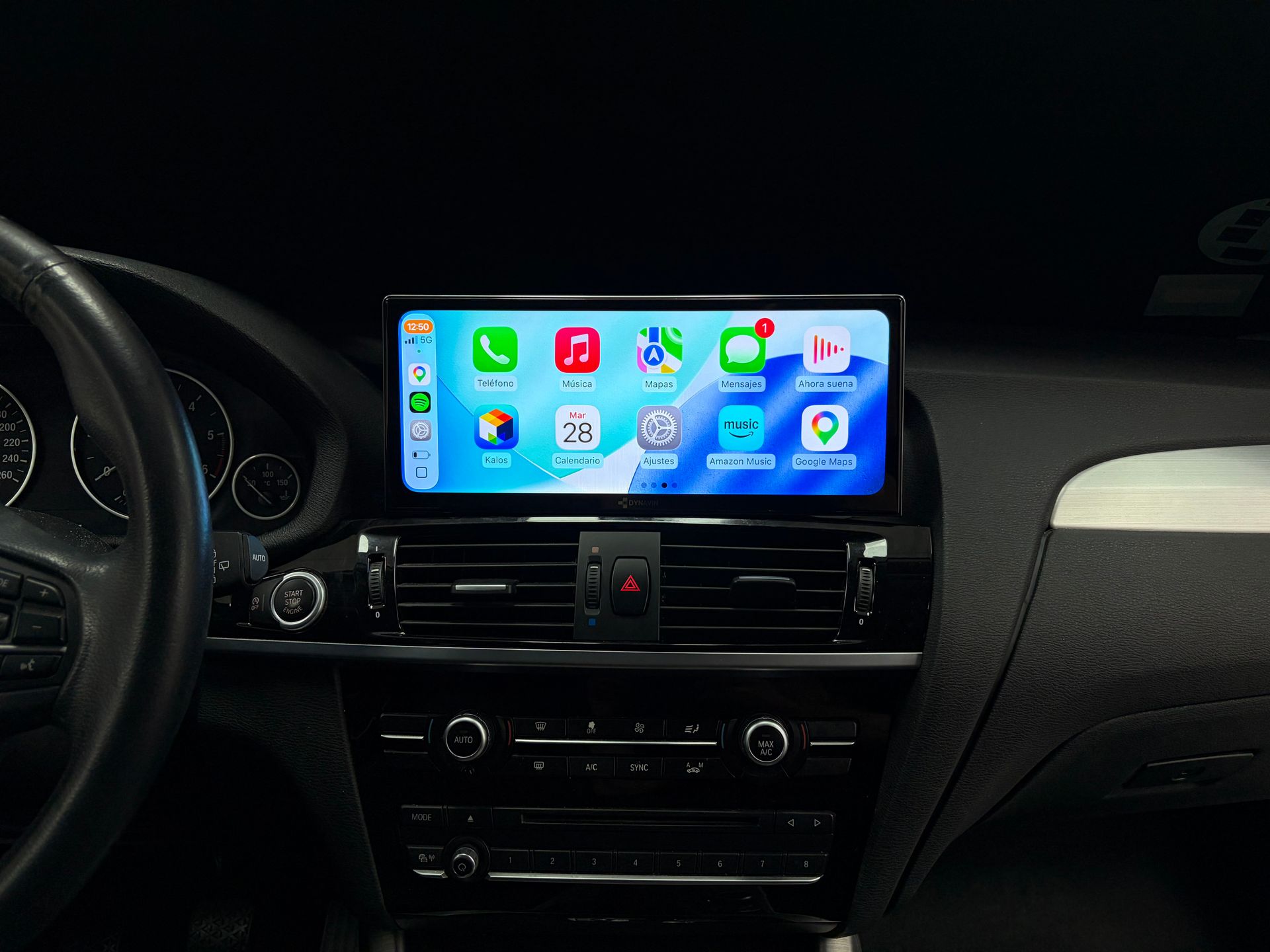 Pantalla Android 12,30 BMW