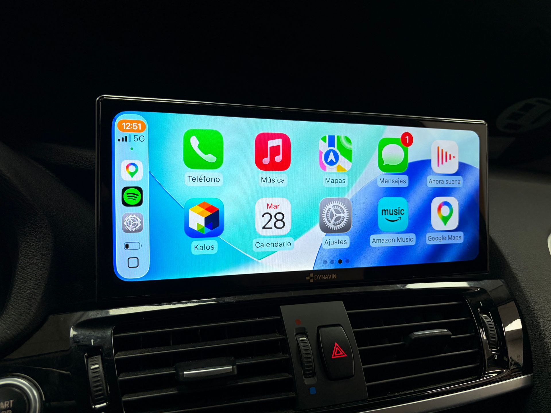 Pantalla Android 12,30 BMW