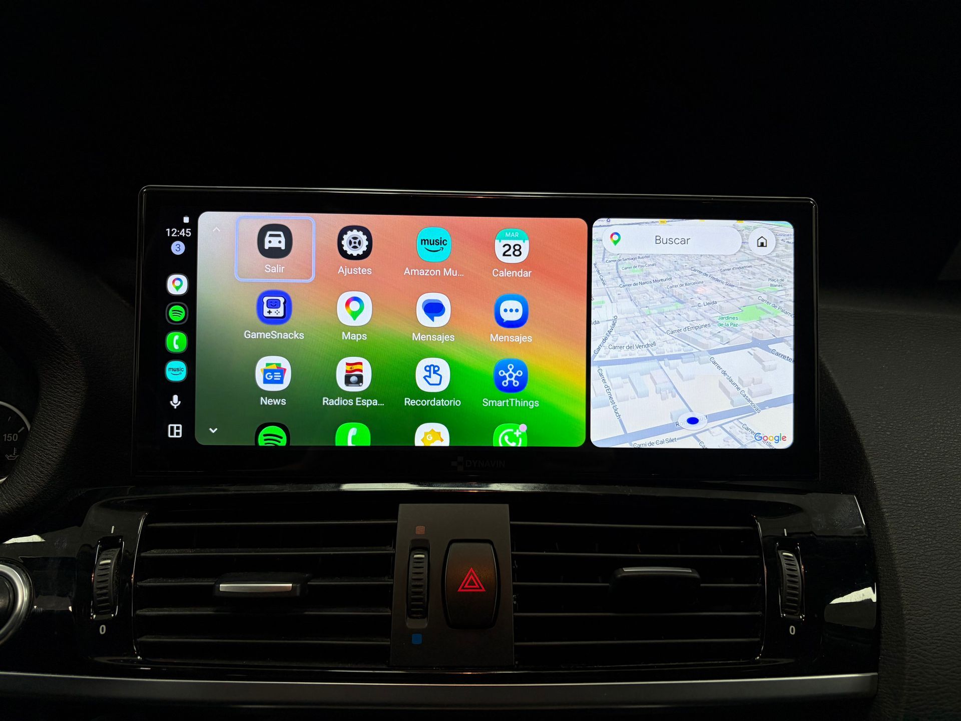 Pantalla Android 12,30 BMW