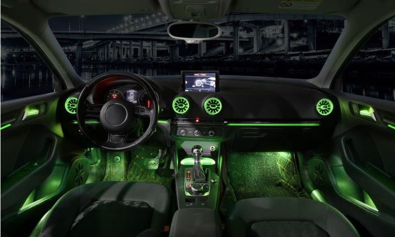 Iluminacion led ambiente Audi A3