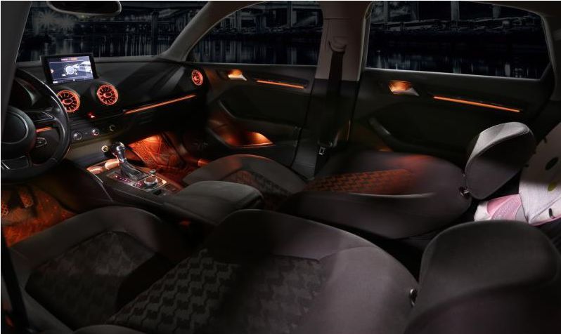 Iluminacion led ambiente Audi A3