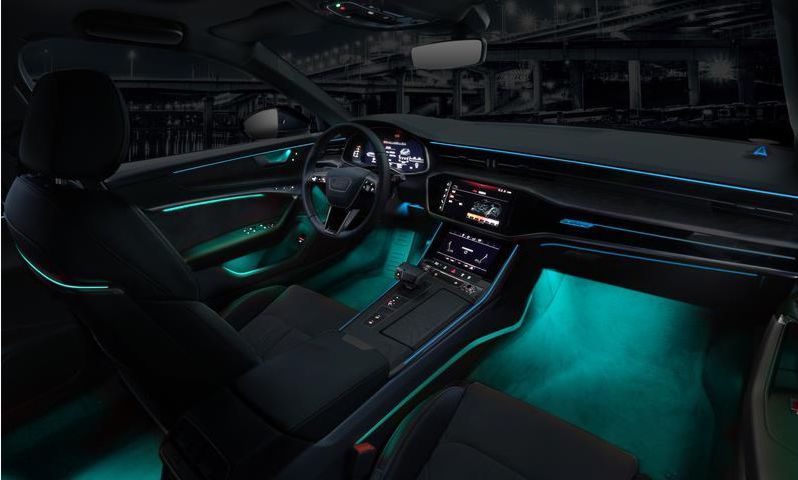 Iluminacion led ambiente Audi A6