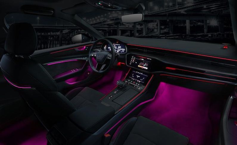 Iluminacion led ambiente Audi A6