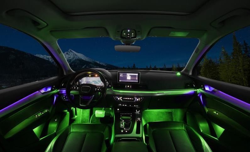 Iluminacion led ambiente Audi Q5