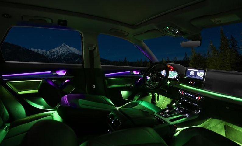 Iluminacion led ambiente Audi Q5