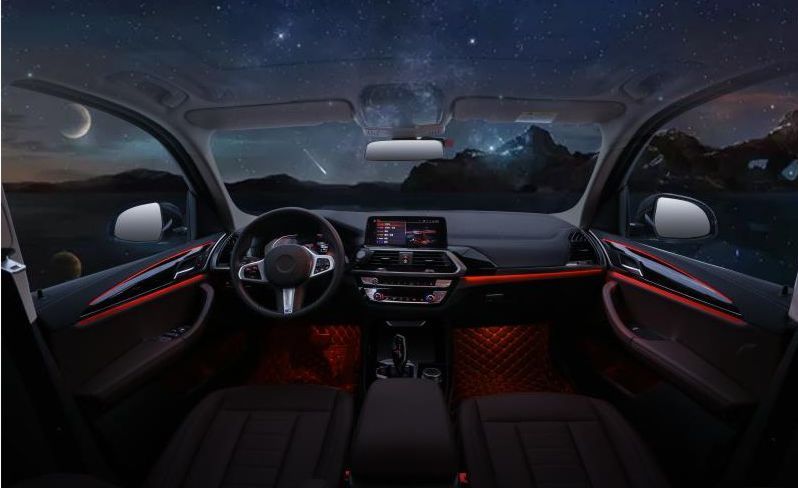 Iluminacion led ambiente BMW X3