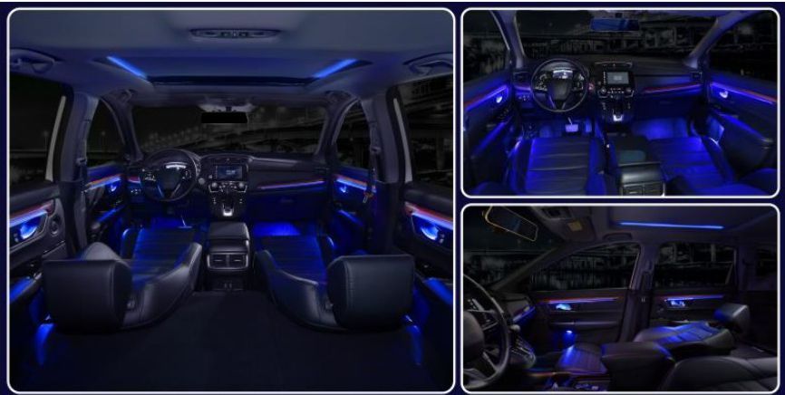 Iluminacion led ambiente Honda CRV