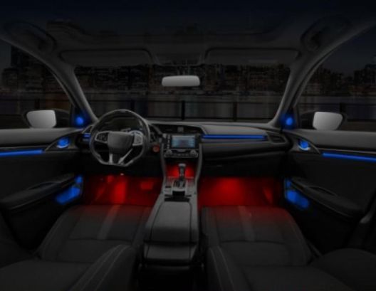 Iluminacion led ambiente Honda Civic